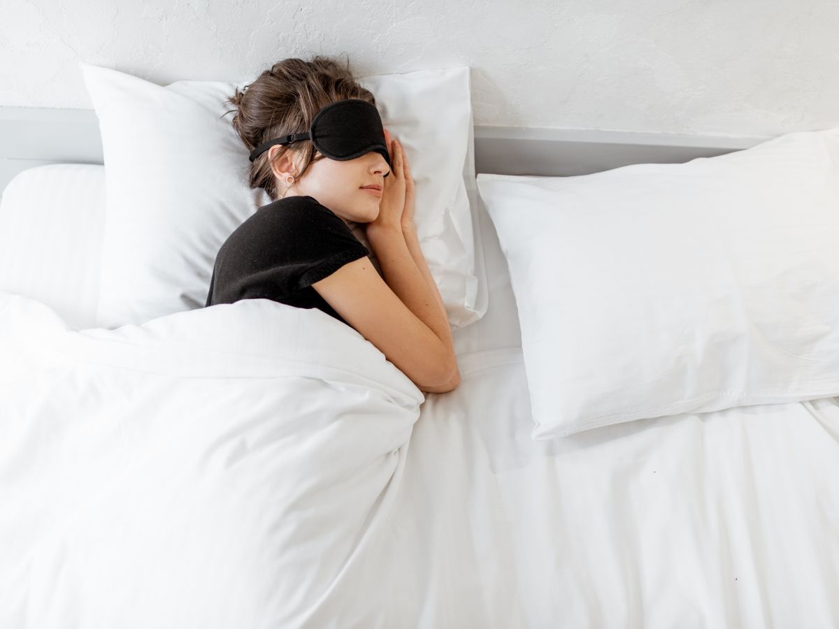 Sleep with blankets to improve blood flow and muscle tension