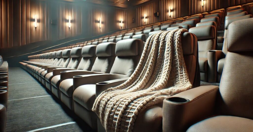 can you bring a blanket to the movies