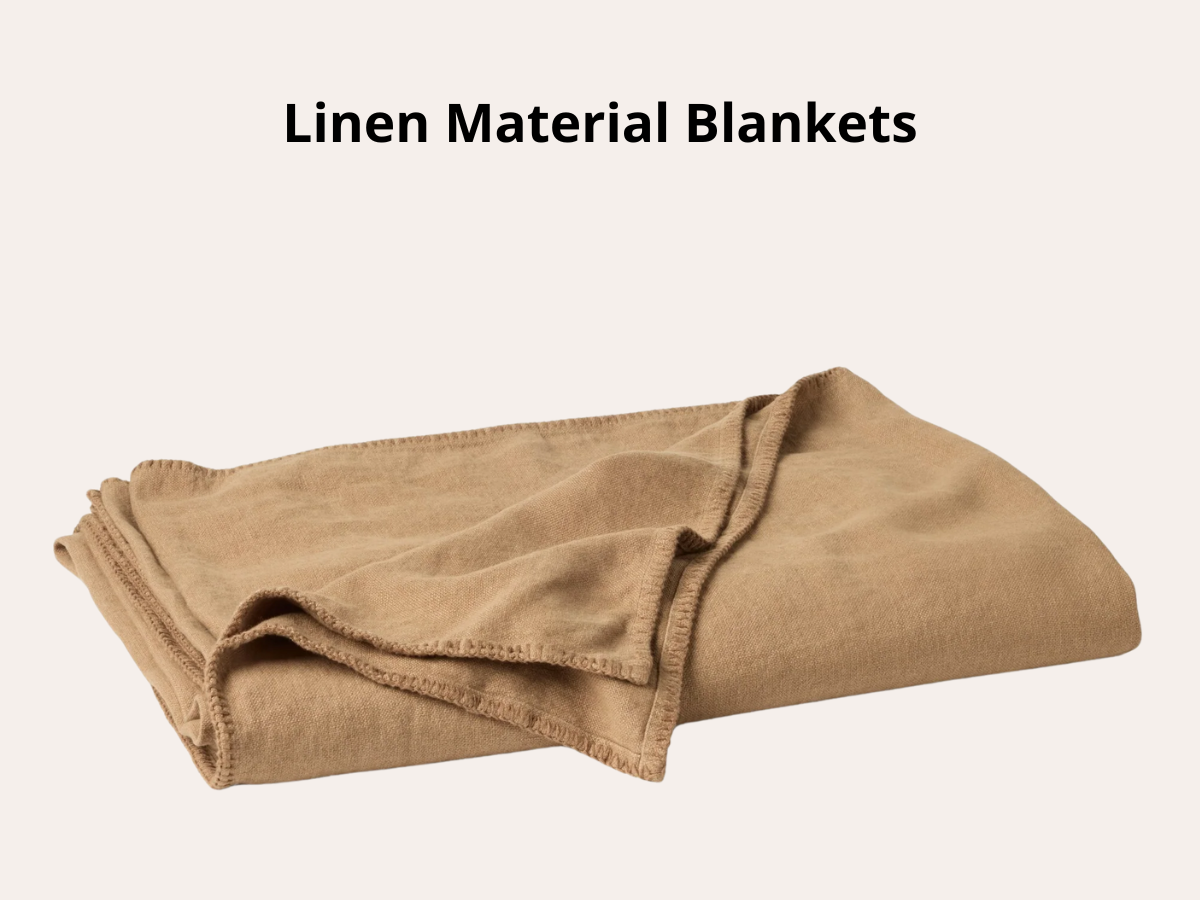 What Fabric Is Coolest For Blankets? Linen Material Is Famous For Its Moisture-Wicking Ability
