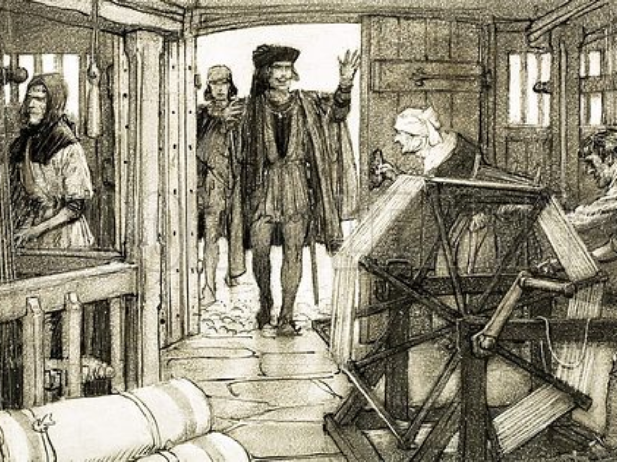 The Word "Blanket" Was Known From Thomas Blanket's Surname From 14th Century (Source: Look And Learn - https://www.lookandlearn.com/)