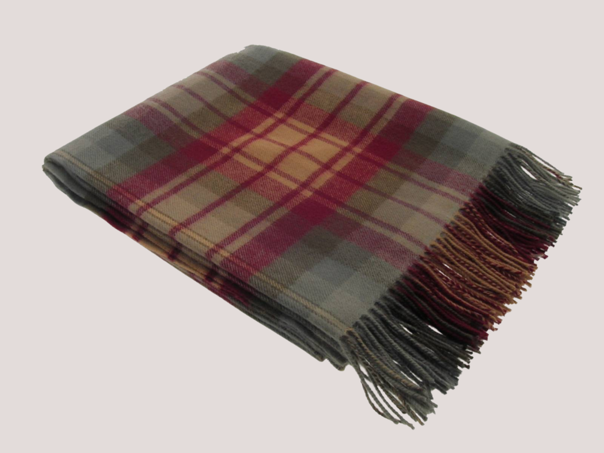 Blankets In The European Cultures Are Created Of Woolen Clothes With Special Patterns Associated With Each Scottish Clan
