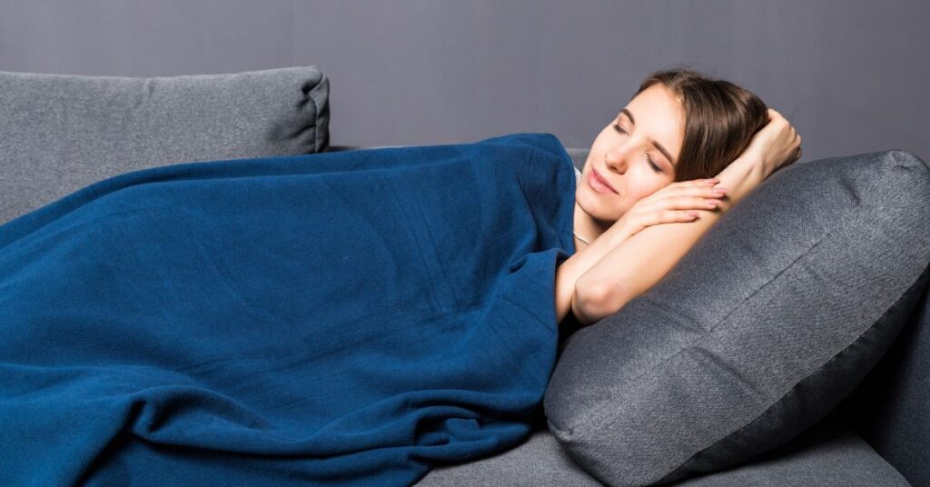 why do we sleep with blankets