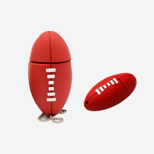 football gifts - Football-Shaped USB