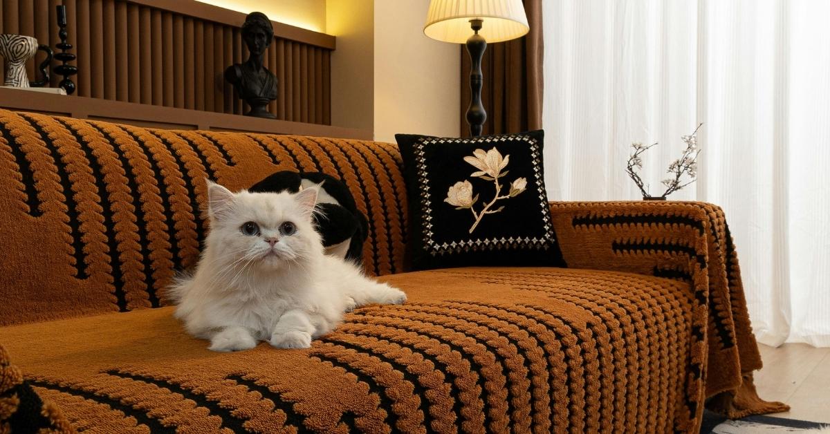 For throws on your couch, aim to wash them every 2-4 weeks due to frequent use.