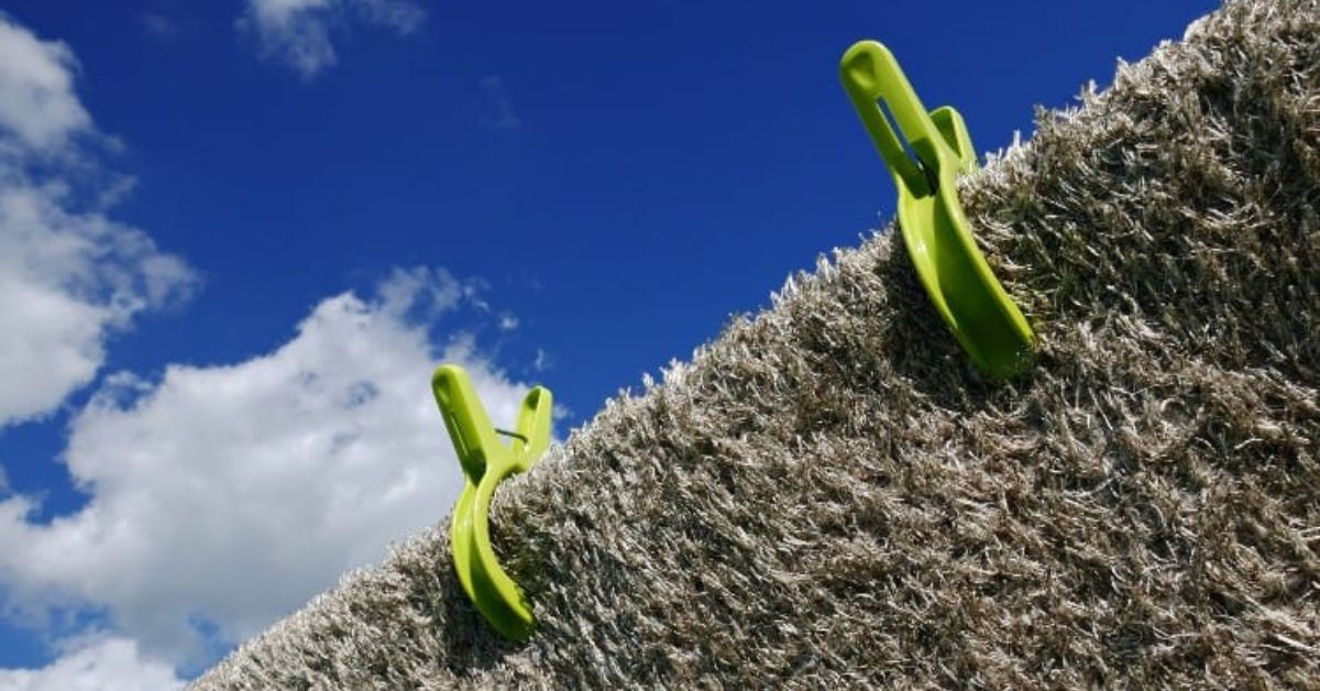 Air-drying your Sherpa blanket is the best method for care