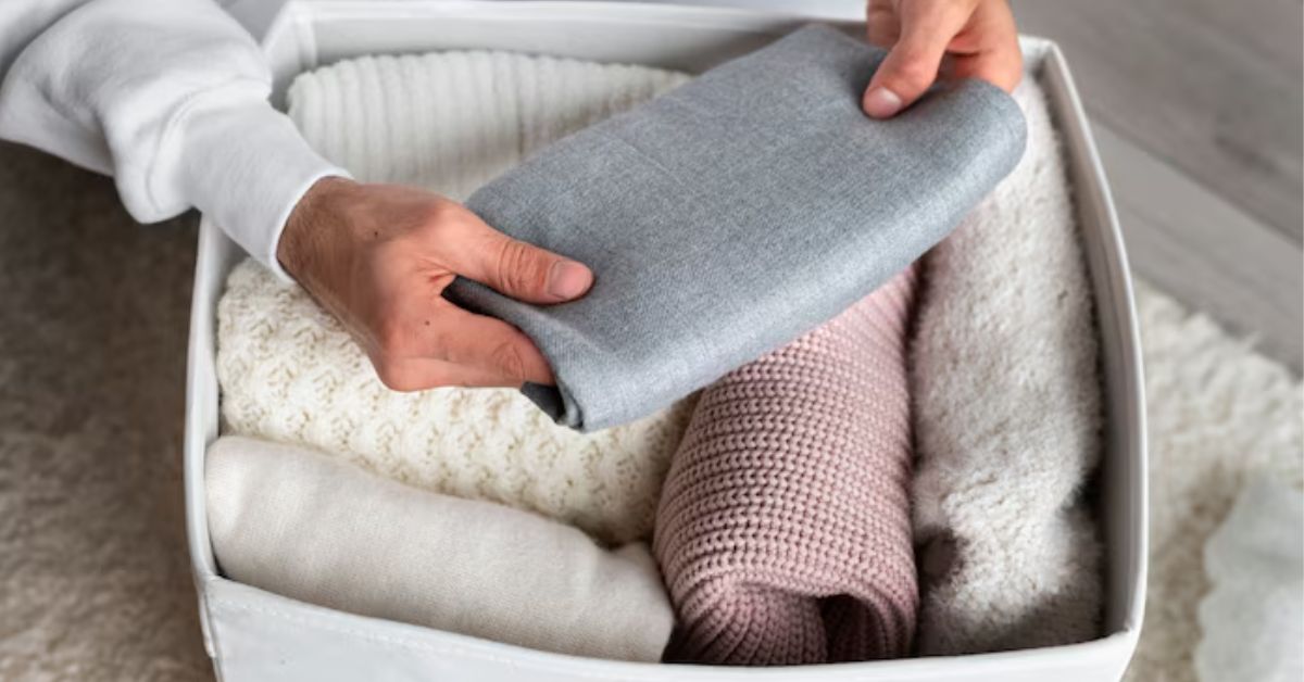Storing A Fleece Blanket