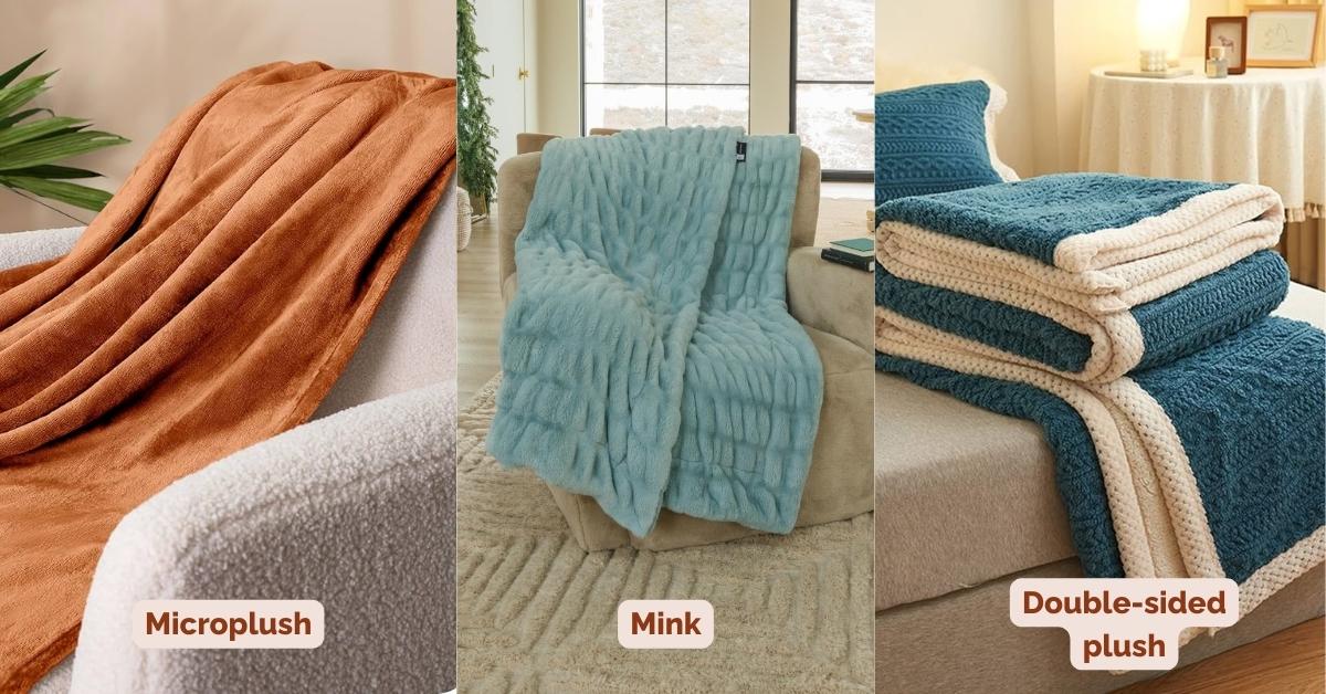 You should choose these 3 materials, but avoid low-density polyester blends that flatten shortly after use.