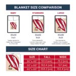 Arizona Diamondbacks Brushstrokes Red White Blanket