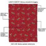 Arizona Diamondbacks Diehard Fans Red Blanket