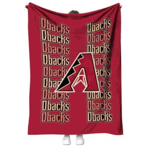 Arizona Diamondbacks Fan Pride Red Blanket