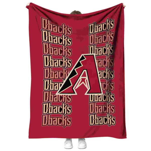 Arizona Diamondbacks Fan Pride Red Blanket