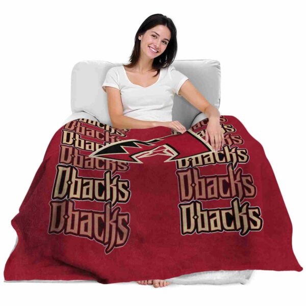Arizona Diamondbacks Fan Pride Red Blanket