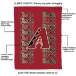 Arizona Diamondbacks Fan Pride Red Blanket