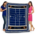 air force falcons mickey player blue quilt blanket best selling