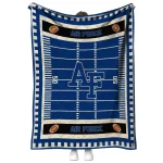 air force falcons mickey player blue quilt blanket best selling