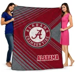 alabama crimson tide arrow layers crimson quilt blanket best selling