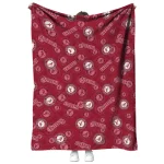 alabama crimson tide solid classic crimson quilt blanket best selling