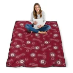 alabama crimson tide solid classic crimson quilt blanket best selling