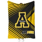 appalachian state mountaineers arrow layers black quilt blanket best selling