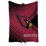 arizona cardinals arrow layers red quilt blanket best selling