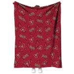 arizona diamondbacks solid classic red quilt blanket best selling