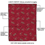 arizona diamondbacks solid classic red quilt blanket best selling