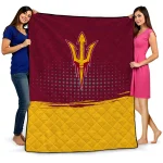 Arizona State Sun Devils Dot Illusion Maroon Quilt Blanket 1 arizona state sun devils dot illusion maroon quilt blanket best selling
