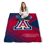 arizona wildcats arrow layers red quilt blanket best selling