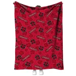 arkansas state red wolves solid classic scarlet quilt blanket best selling