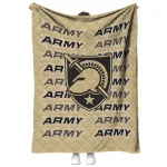 army black knights bold red gold quilt blanket best selling