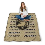 army black knights bold red gold quilt blanket best selling