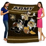 army black knights disney football gold quilt blanket best selling