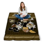 army black knights disney football gold quilt blanket best selling