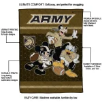 army black knights disney football gold quilt blanket best selling