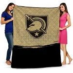 army black knights dot illusion gold quilt blanket best selling