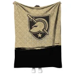 army black knights dot illusion gold quilt blanket best selling