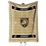 army black knights mickey player gold quilt blanket best selling