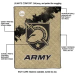army black knights paint trail gold quilt blanket best selling