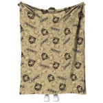 army black knights solid classic gold quilt blanket best selling