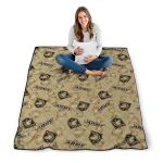 army black knights solid classic gold quilt blanket best selling