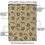 army black knights solid classic gold quilt blanket best selling