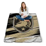 army black knights wild lines gold white quilt blanket best selling