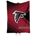 atlanta falcons arrow layers red quilt blanket best selling