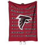 atlanta falcons bold red quilt blanket best selling