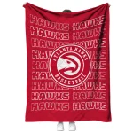 atlanta hawks bold red quilt blanket best selling