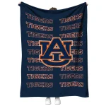auburn tigers bold red navy blue quilt blanket best selling
