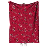 ball state cardinals solid classic red quilt blanket best selling