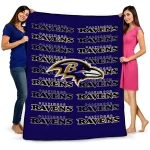 baltimore ravens bold red purple quilt blanket best selling