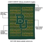 baylor bears bold red green quilt blanket best selling