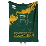 baylor bears paint trail green quilt blanket best selling